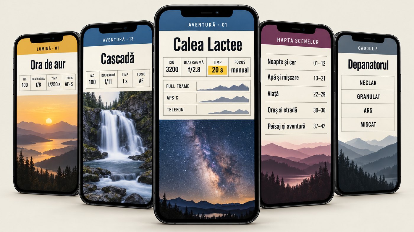 Pachetul complet pe telefon: fițuicile, Harta scenelor și cadourile